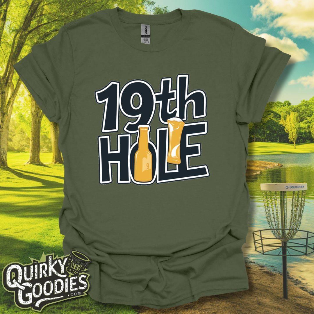 19th Hole T-Shirt Military Green