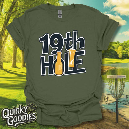 19th Hole T-Shirt Military Green