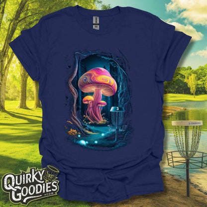 Surreal Forest Mushroom v4 T-Shirt