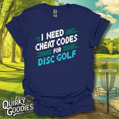 I need the cheat codes for disc golf T-Shirt