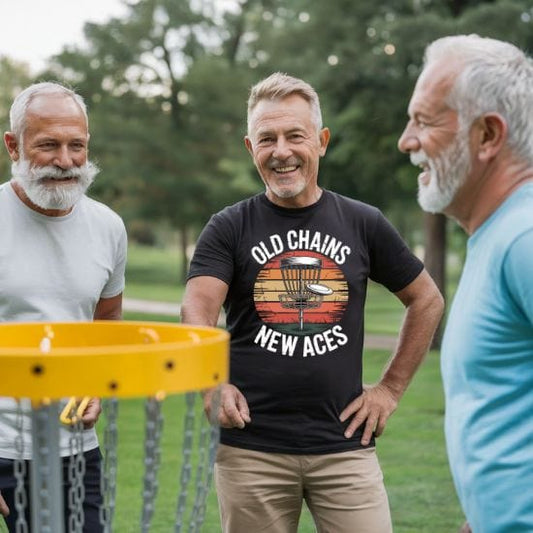 Old Chains New Aces Disc Golf T-Shirt
