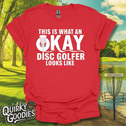 This Is What An Okay Disc Golfer Looks Like T-Shirt