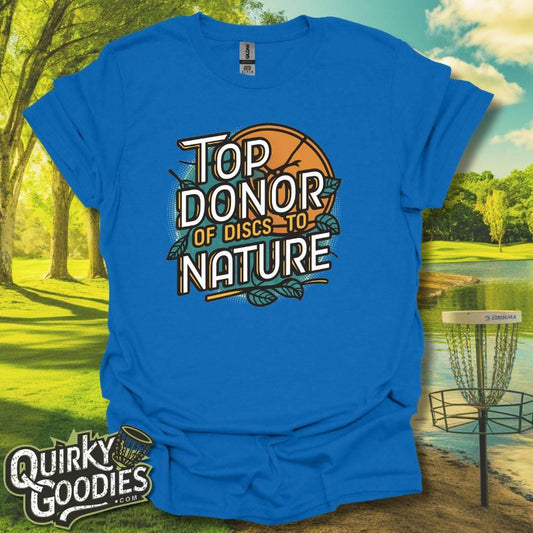 Top Donor Disc Golf T-Shirt