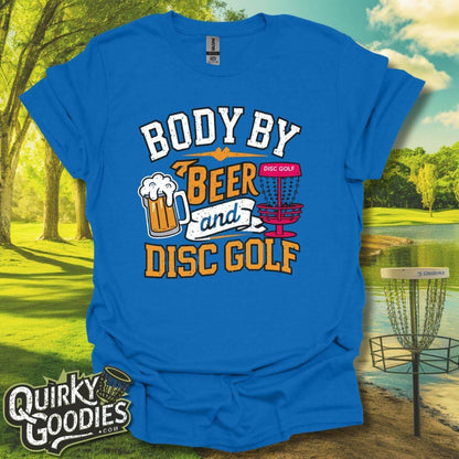 Body By Beer and Disc Golf T-Shirt