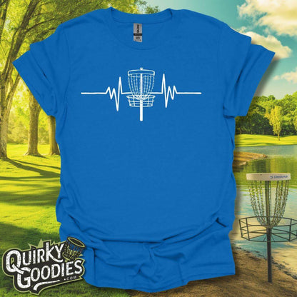 Disc Golf Heartbeat T-Shirt