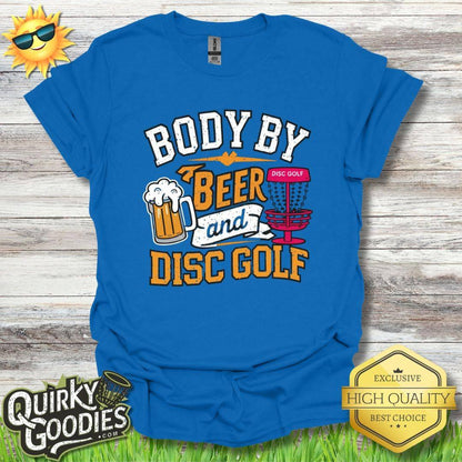 Body By Beer and Disc Golf T-Shirt