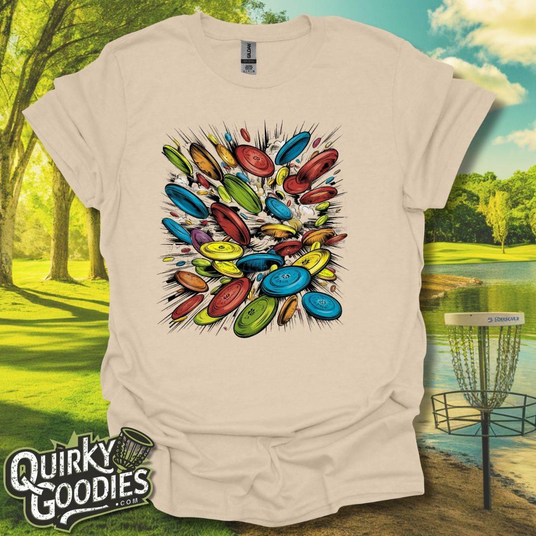 Disc Golf Paths v3 T-Shirt