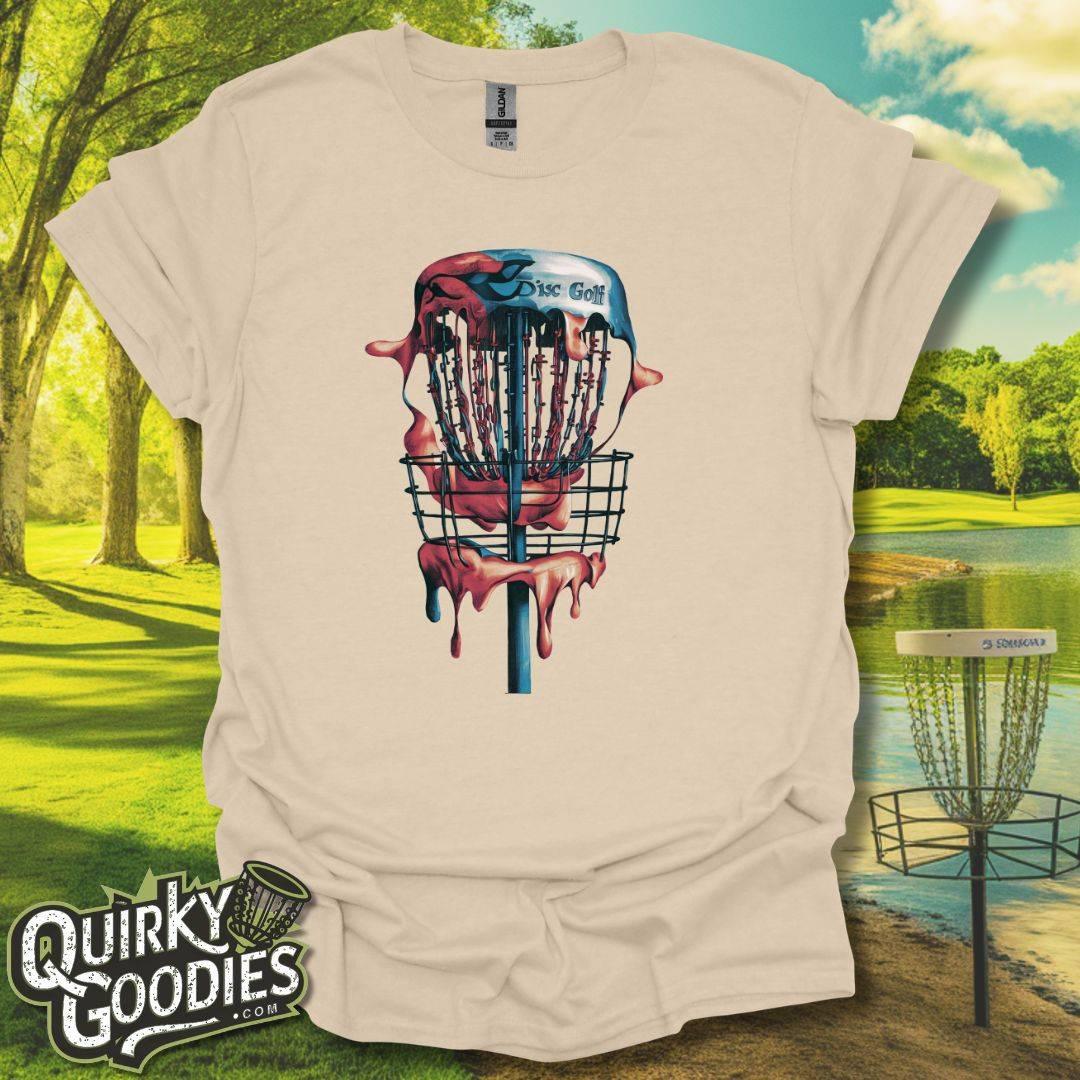 Dali Inspired Disc Golf T-Shirt