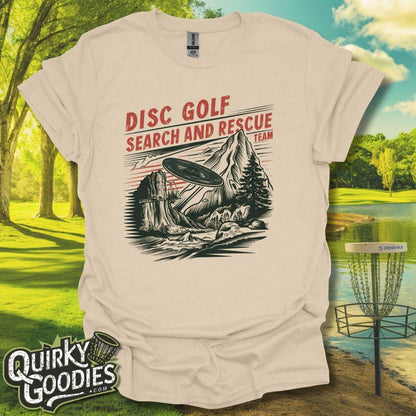 Disc Golf Search And Rescue Team v2 T-Shirt