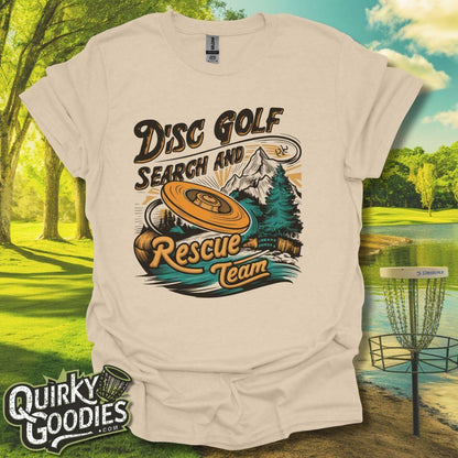 Disc Golf Search And Rescue Team v1 T-Shirt