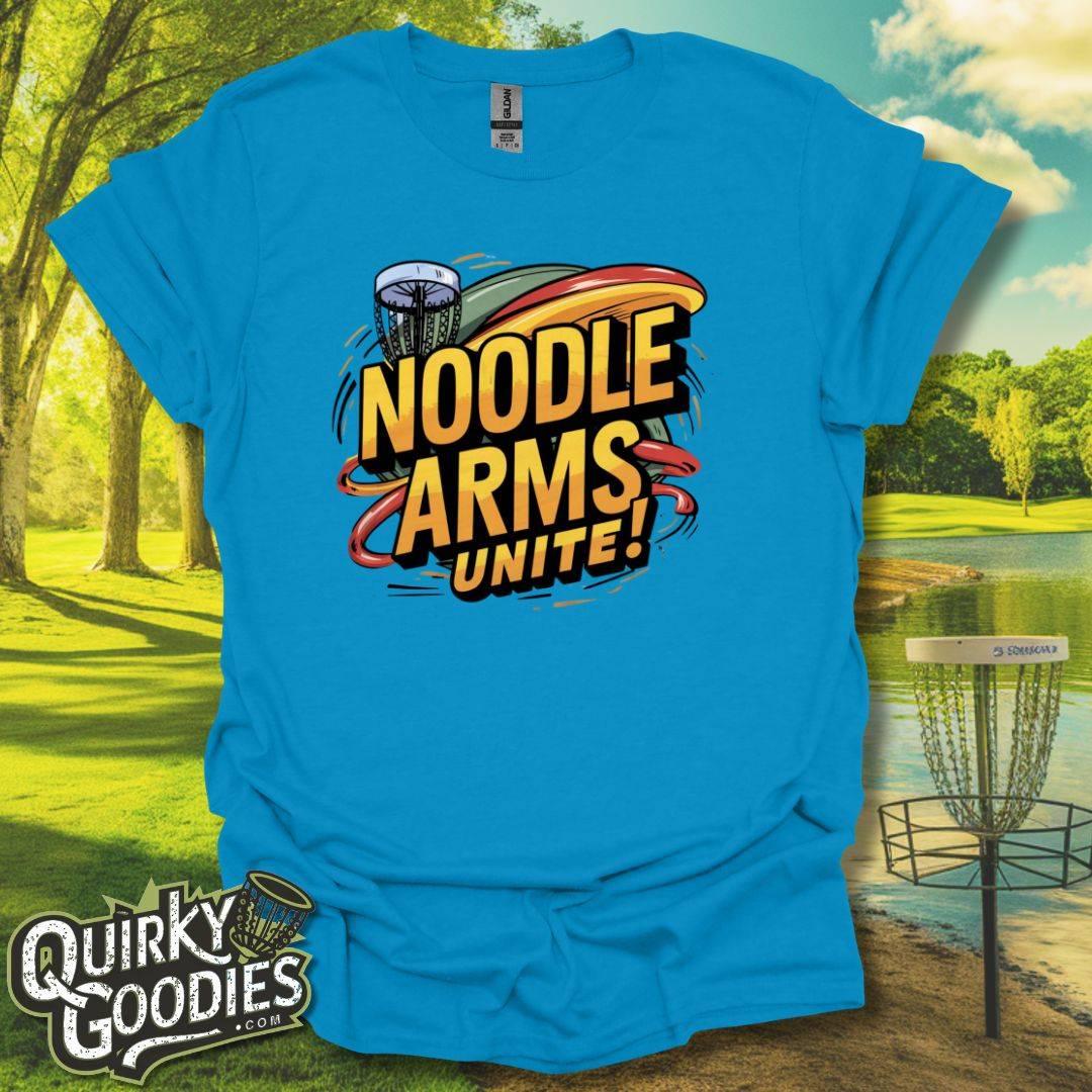 Noodle Arms Unite! Disc Golf T-Shirt