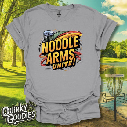 Noodle Arms Unite! Disc Golf T-Shirt