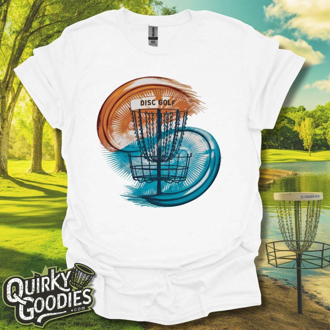 Double Exposure Discs and Golf Baskets T-Shirt