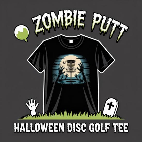 Zombie Putt – Halloween Disc Golf Tee