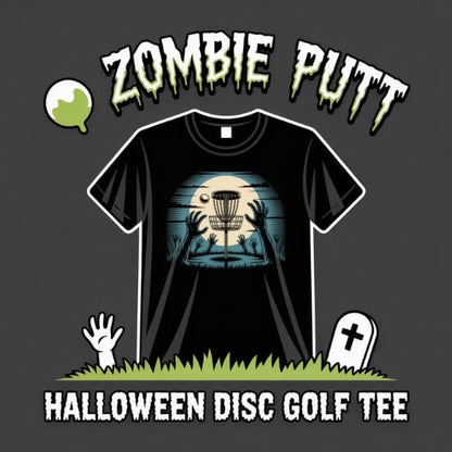 Zombie Putt – Halloween Disc Golf Tee