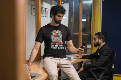 My Brain Has Too Many Tabs Open – Funny ADHD T-Shirt, Gift for Mental Health Awareness, Quirky Casual Tee, Humor for Stress Relief, Great for Birthdays & [...]