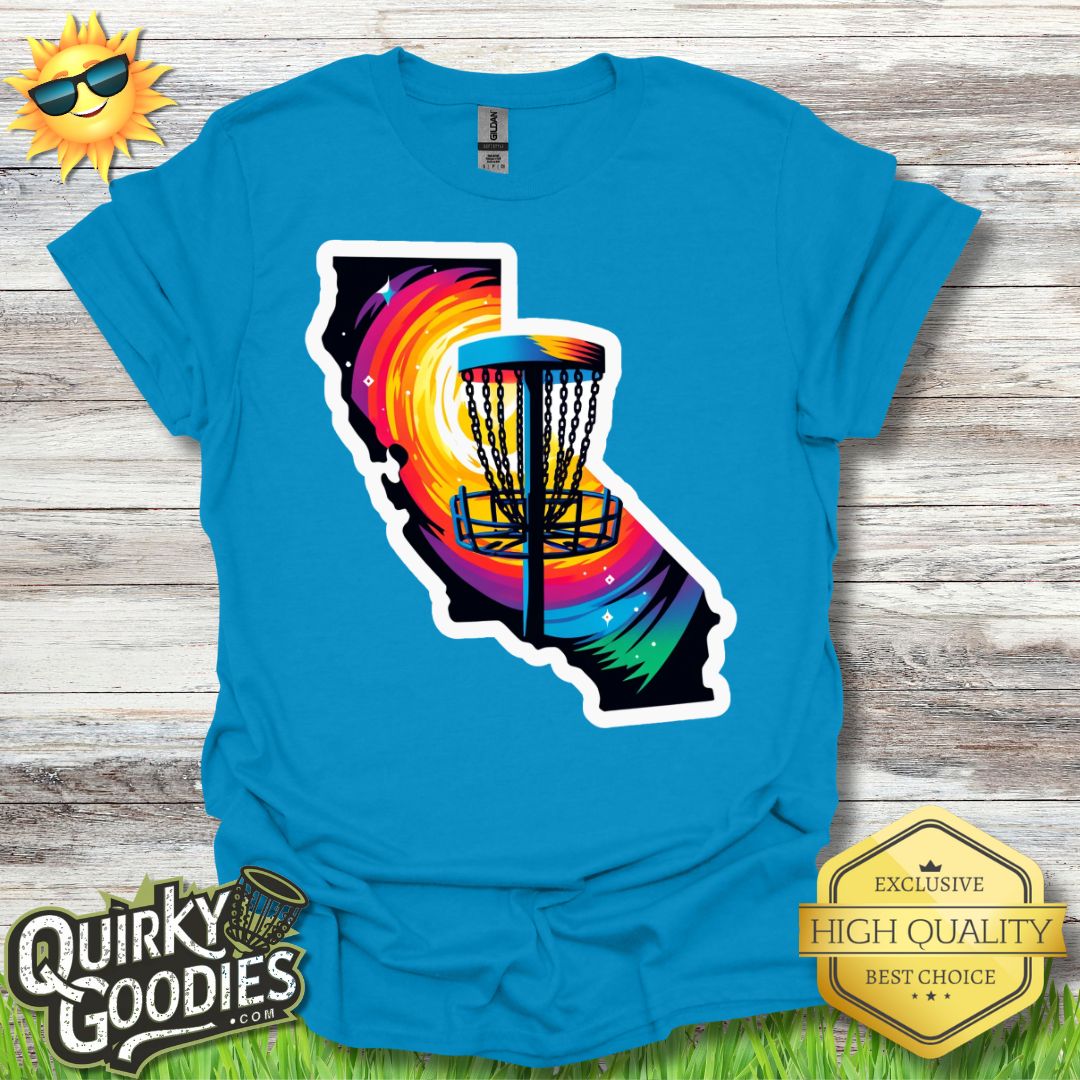 California Disc Golf Shirt T - Shirt - Quirky Goodies