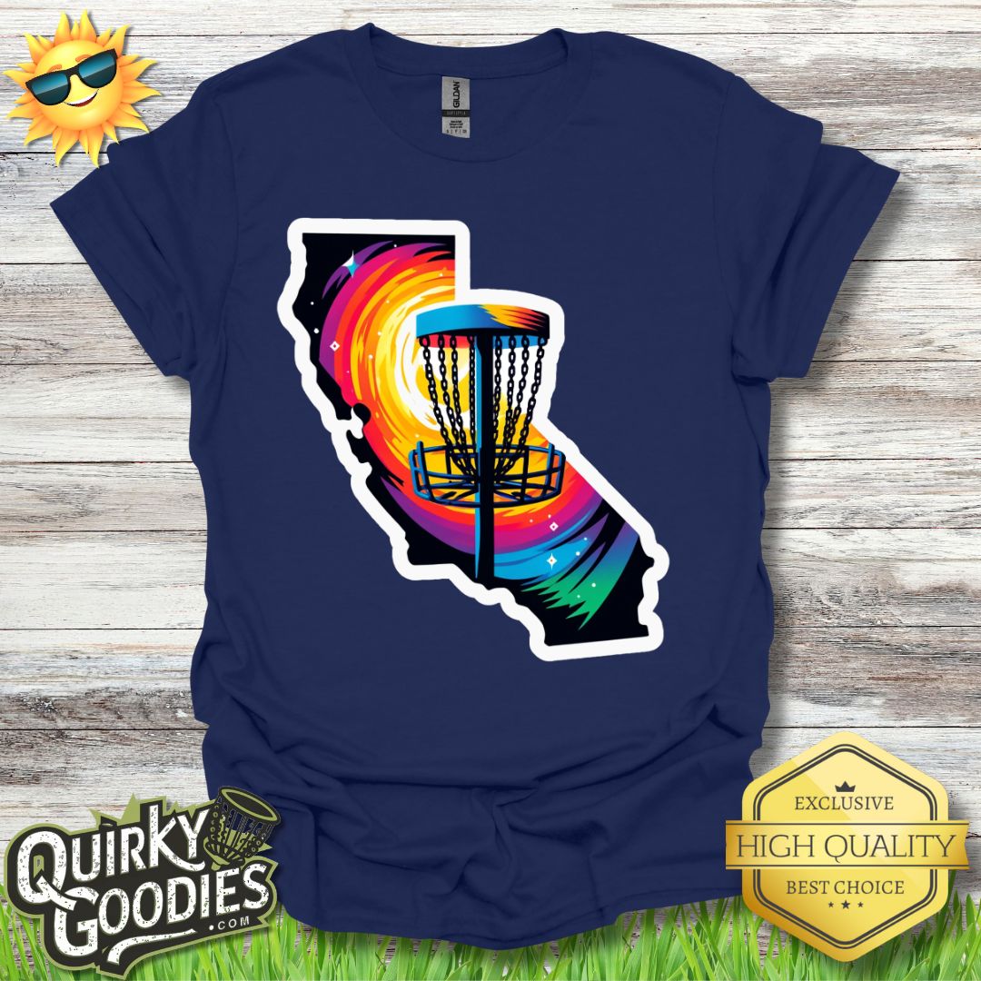 California Disc Golf Shirt T - Shirt - Quirky Goodies