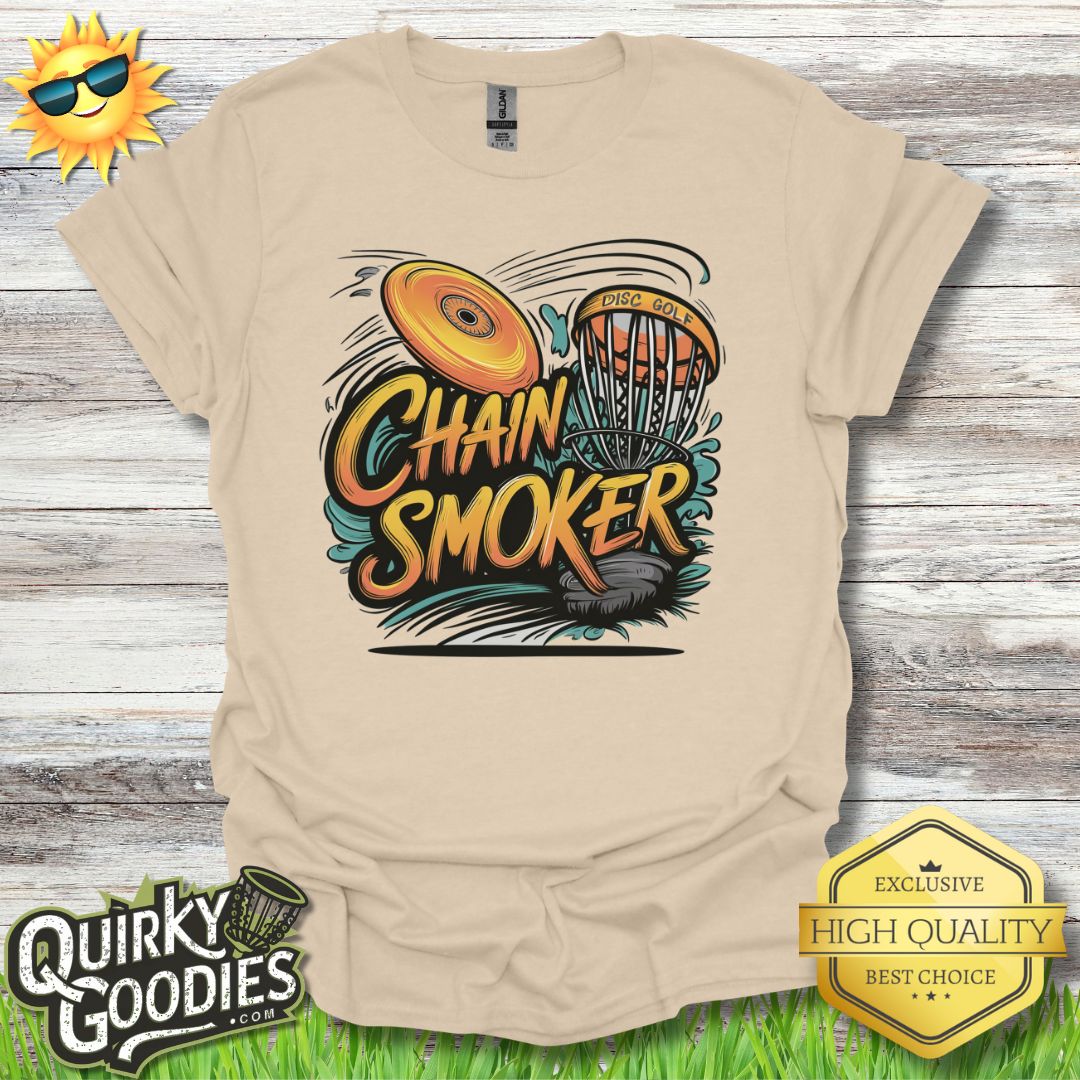 Chain Smoker v2 T - Shirt - Quirky Goodies