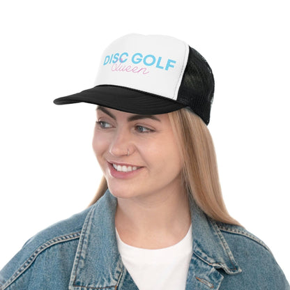 Chic Disc Golf Queen - Stylish Frisbee Golf Tee Design - Disc Golf Trucker Hat - Quirky Goodies