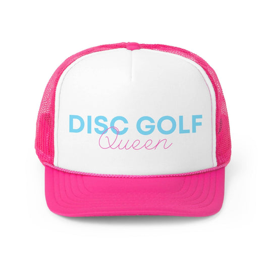 Chic Disc Golf Queen - Stylish Frisbee Golf Tee Design - Disc Golf Trucker Hat - Quirky Goodies