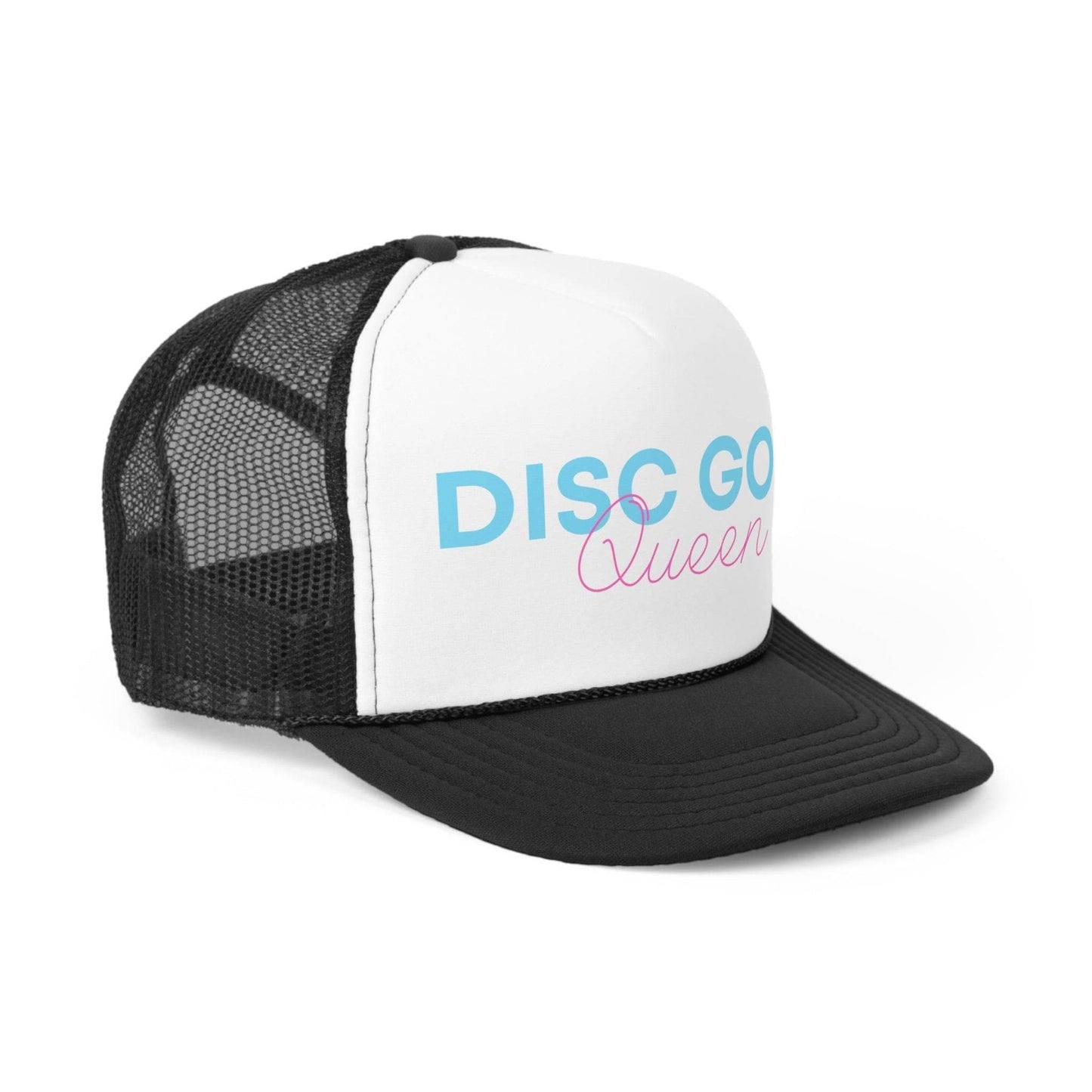 Chic Disc Golf Queen - Stylish Frisbee Golf Tee Design - Disc Golf Trucker Hat - Quirky Goodies