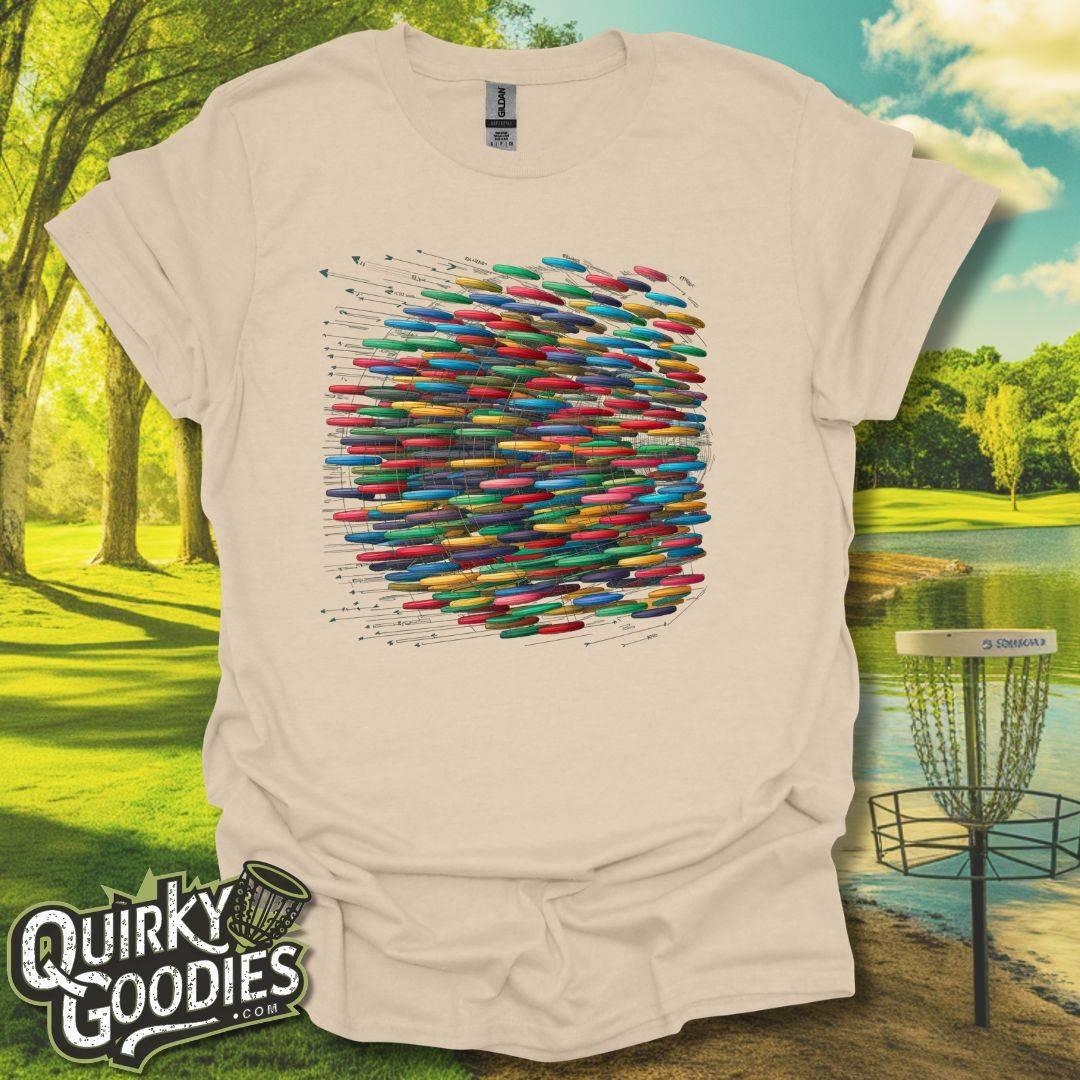 Disc Golf Paths T - Shirt - Quirky Goodies