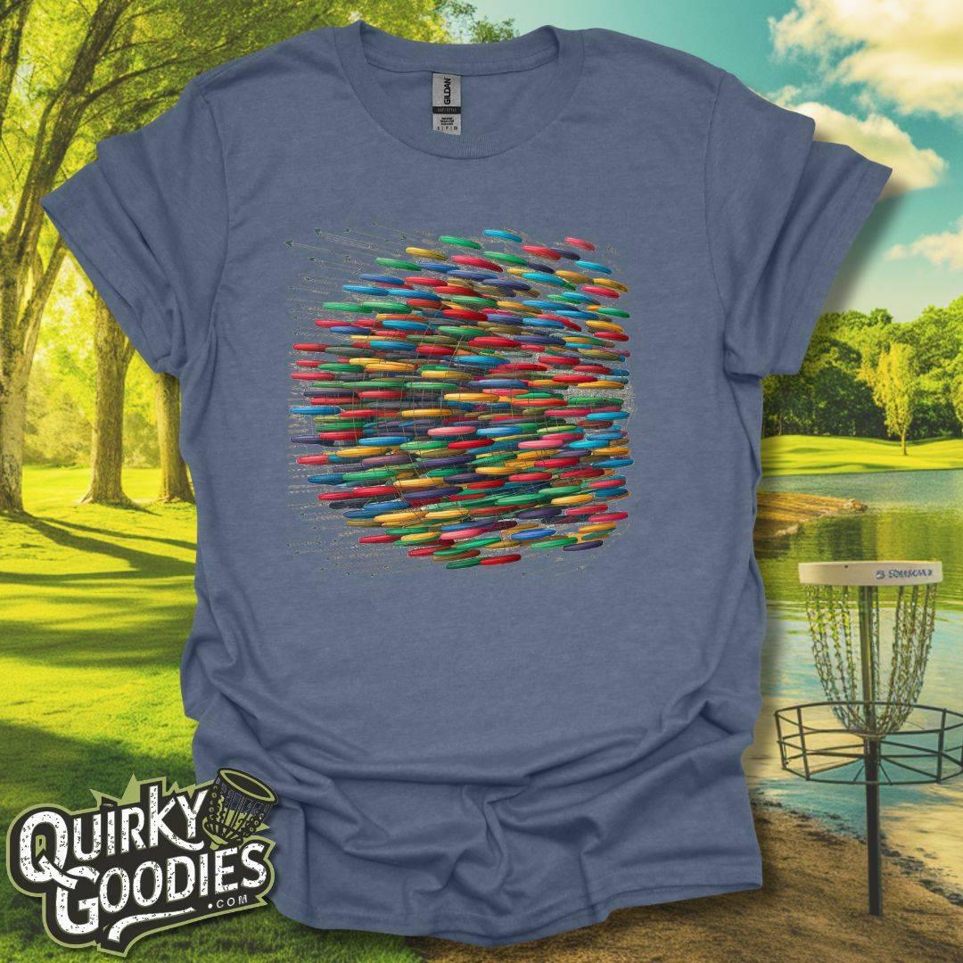 Disc Golf Paths T - Shirt - Quirky Goodies