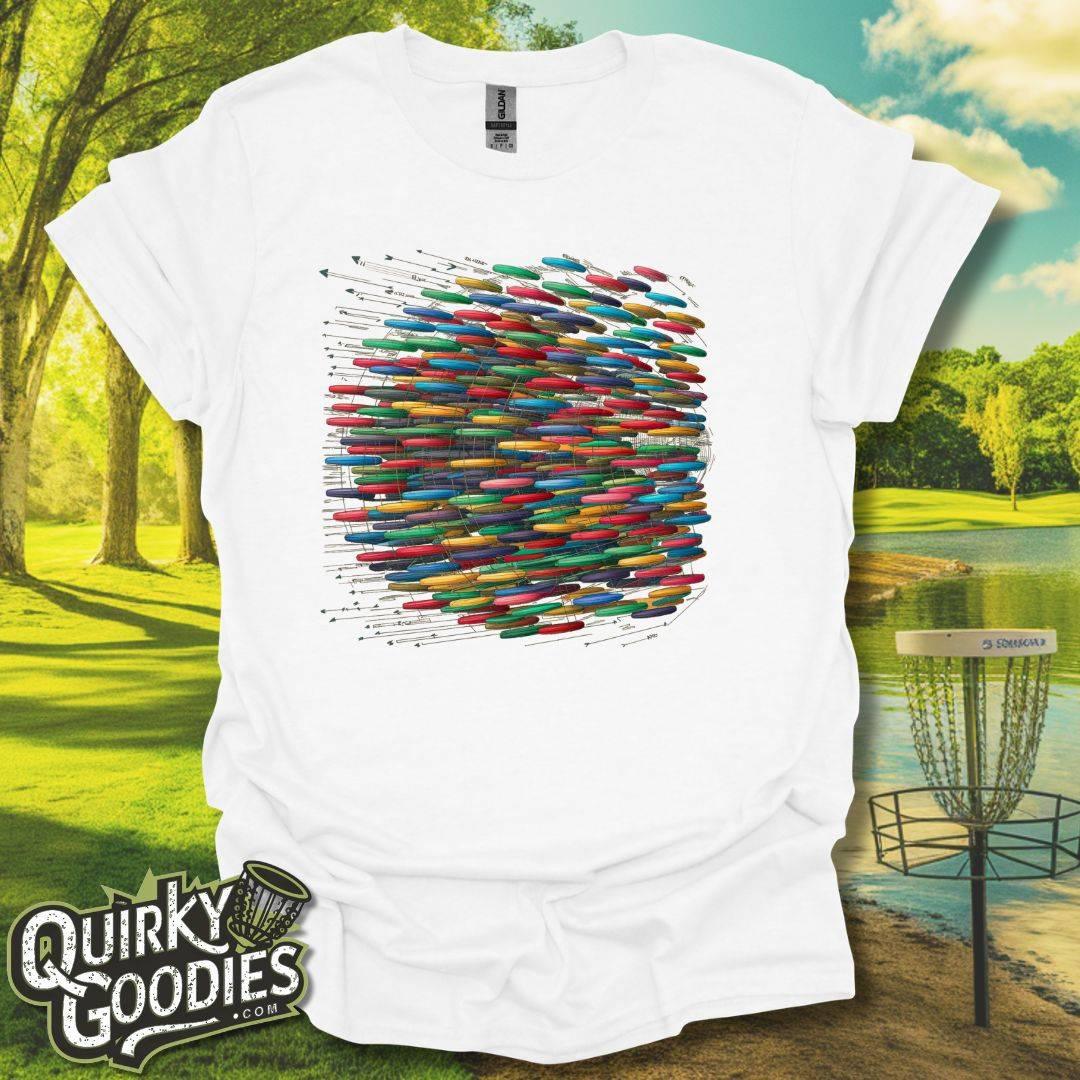 Disc Golf Paths T - Shirt - Quirky Goodies