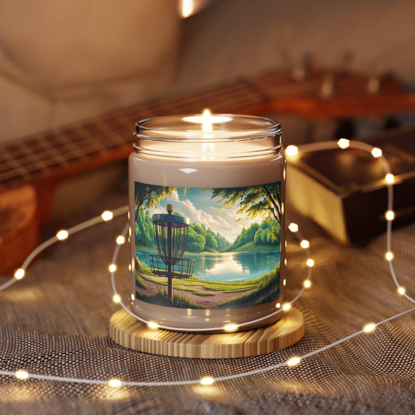 Disc Golf Serene Lake - Scented Candles, 9oz - Quirky Goodies