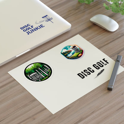Disc Golf Sticker Sheet - Quirky Goodies