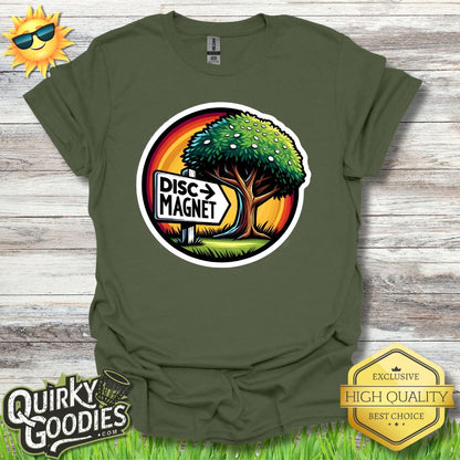 "Disc Magnet" T - Shirt - Quirky Goodies