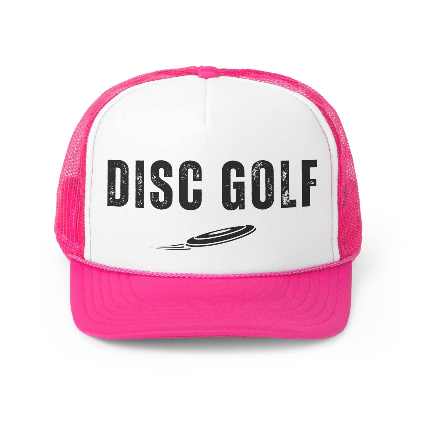 Frisbee Fanatic - Ultimate Disc Golf Silhouette - Trucker Caps - Quirky Goodies