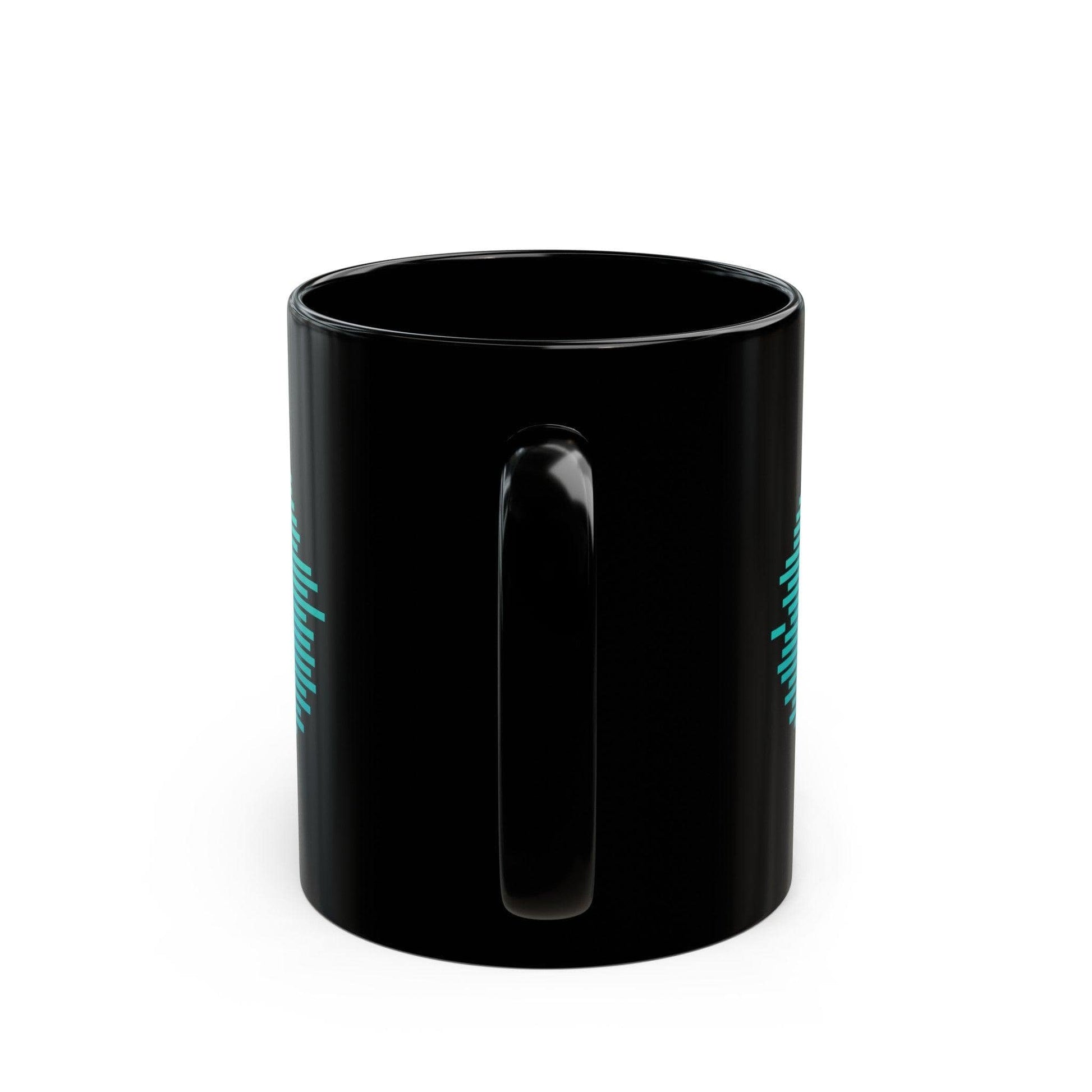 Fun Disc Golf Mug - Disc Golf Gamer Style Black Mug (11oz, 15oz) - Quirky Goodies