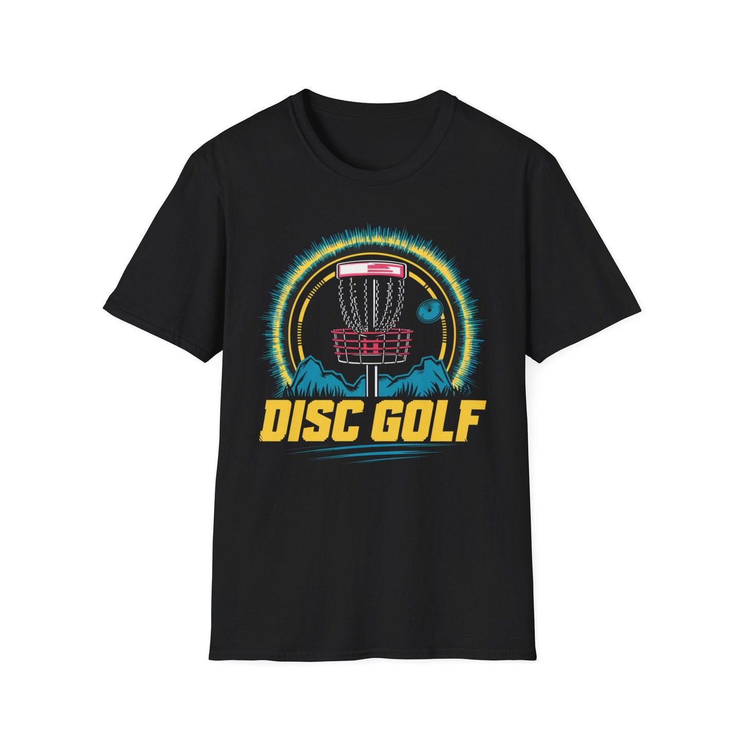 Fun Disc Golf Shirt - Disc Golf 80s Style Shirt - Unisex Jersey Short Sleeve Tee - Quirky Goodies