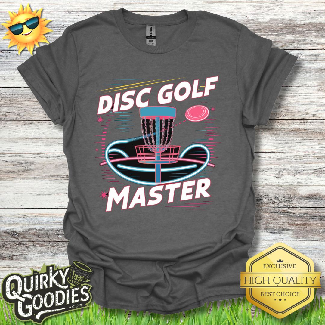 Funny Disc Golf Shirt - Disc Golf Master - Unisex Jersey Short Sleeve Tee - Quirky Goodies