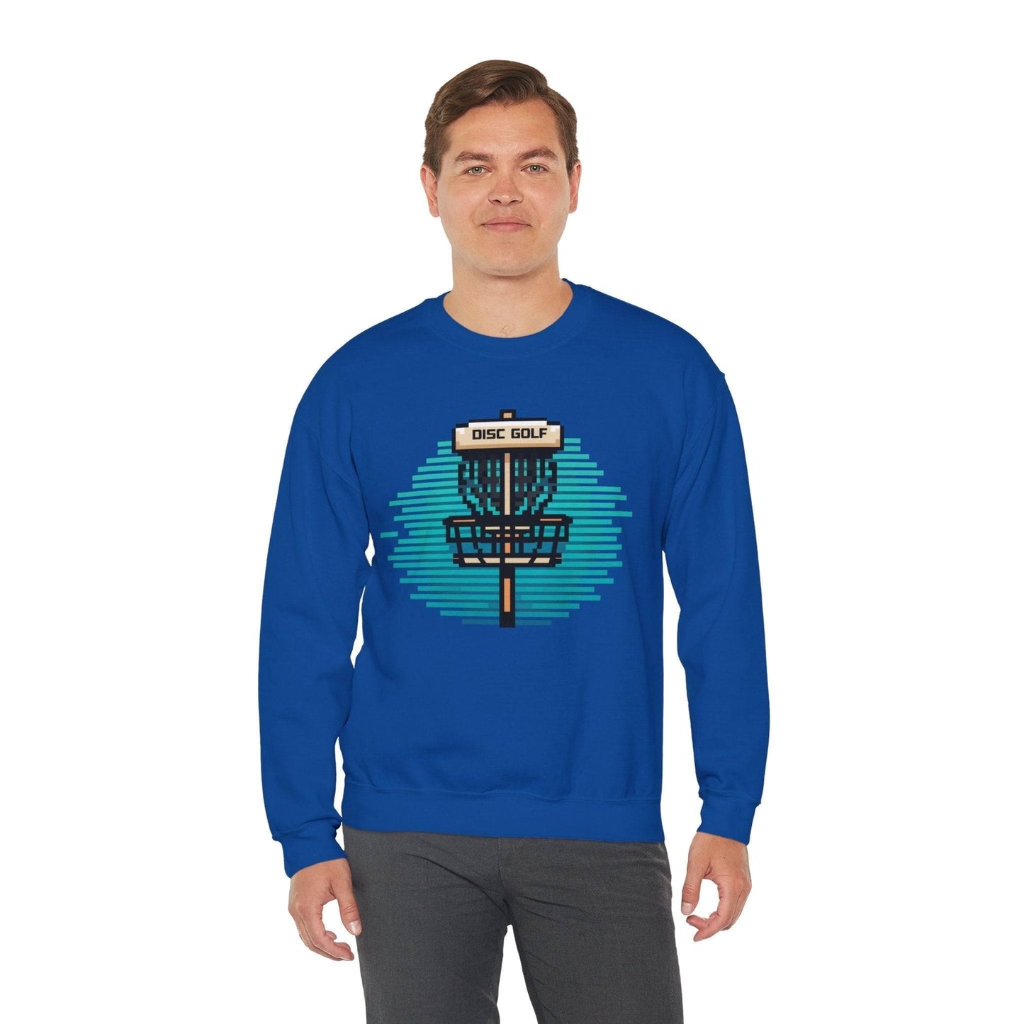 Funny Disc Golf Sweatshirt - Disc Golf Gamer - Unisex Heavy Blend™ Crewneck Sweatshirt - Quirky Goodies