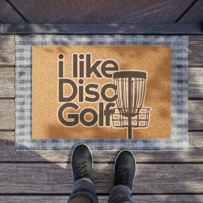 I Like Disc Golf Doormat - Quirky Goodies