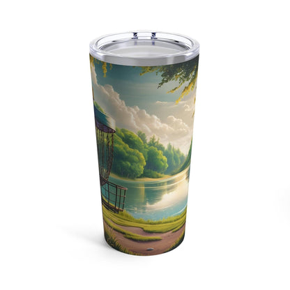 Scenic Disc Golf Tumbler - Basket by LakeTumbler 20oz - Quirky Goodies