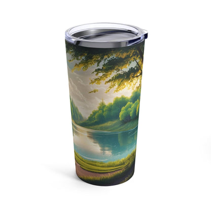 Scenic Disc Golf Tumbler - Basket by LakeTumbler 20oz - Quirky Goodies