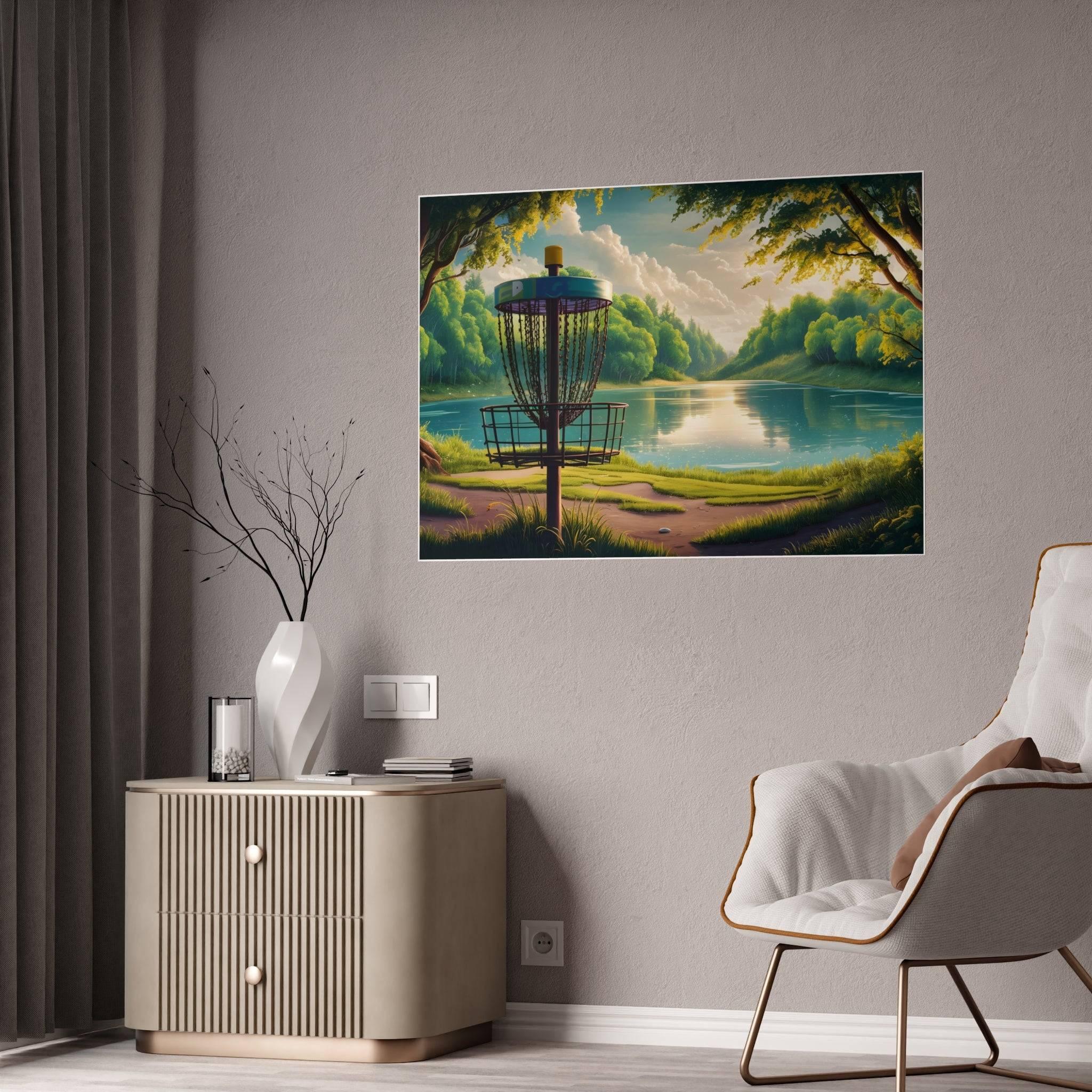 Disc Golf Decor - Metal Wall Art - Posters – Quirky Goodies