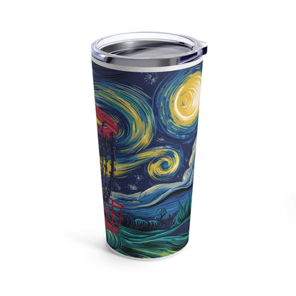 Starry Night Disc Golf - Tumbler 20oz - Quirky Goodies