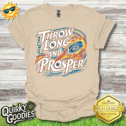 Throw Long and Prosper T - Shirt - Quirky Goodies