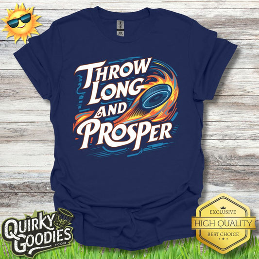 Throw Long and Prosper T - Shirt - Quirky Goodies