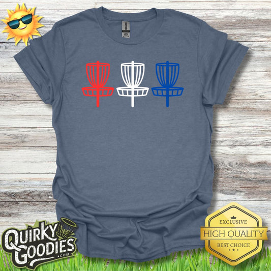 USA Disc Golf Shirt T - Shirt - Quirky Goodies